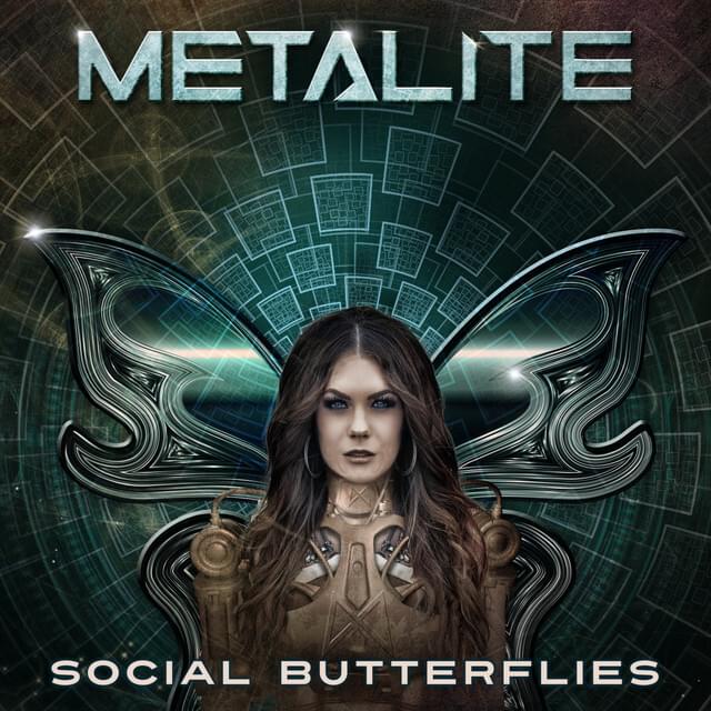 Album cover art for "Social Butterflies" by Metalite