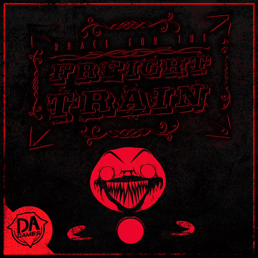 Album cover art for "Brace for the Freight Train" by DAGames