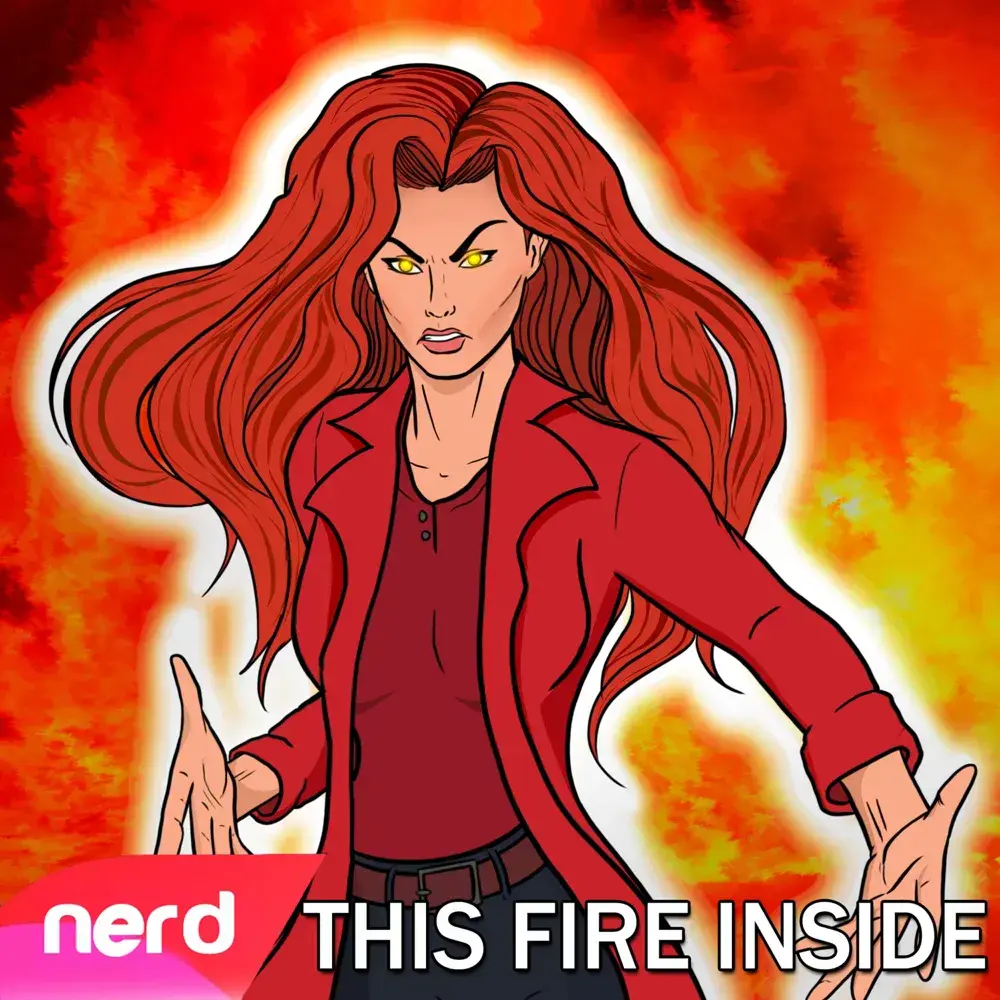 Album cover art for "This Fire Inside" by NerdOut & Halocene