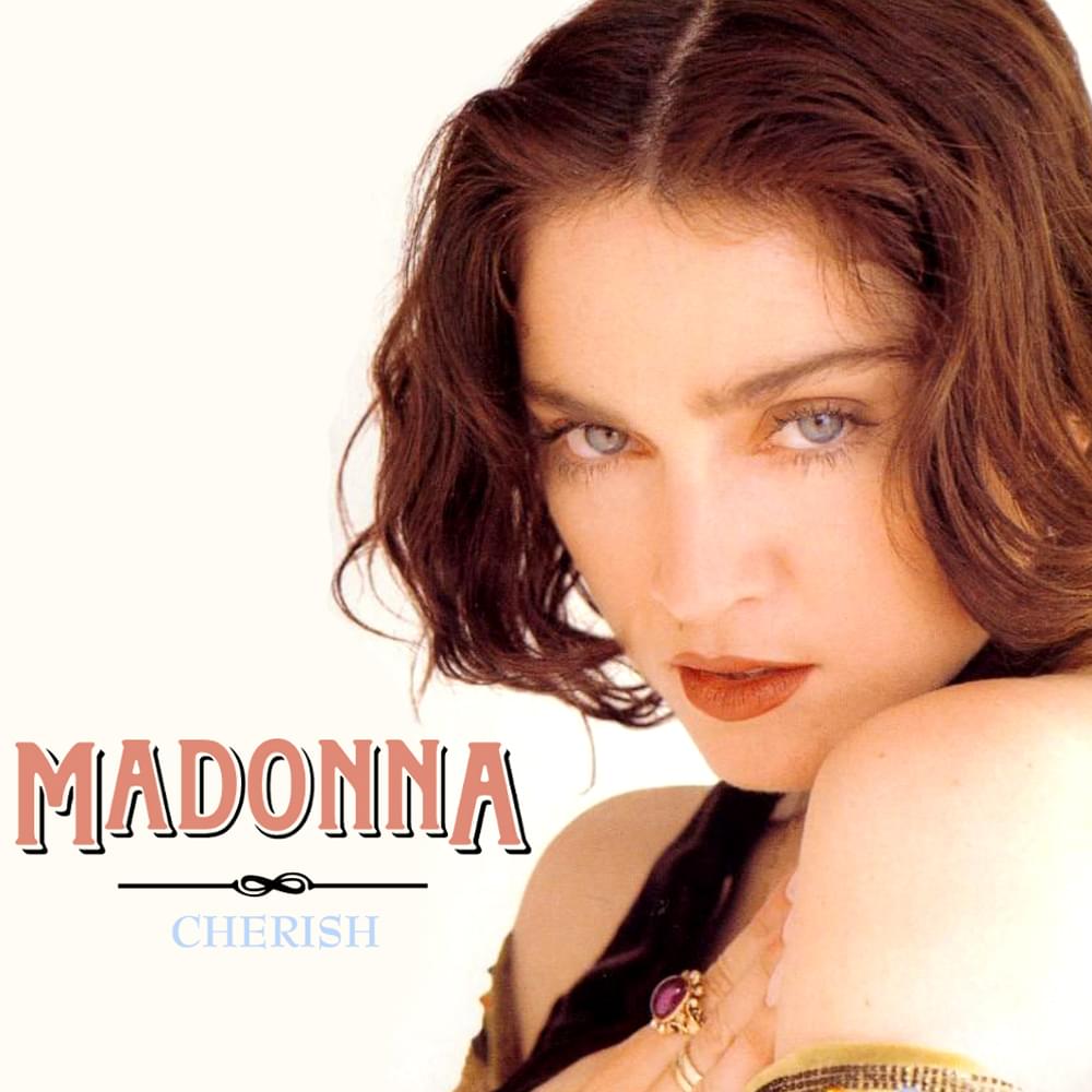 Album cover art for "Cherish" by Madonna
