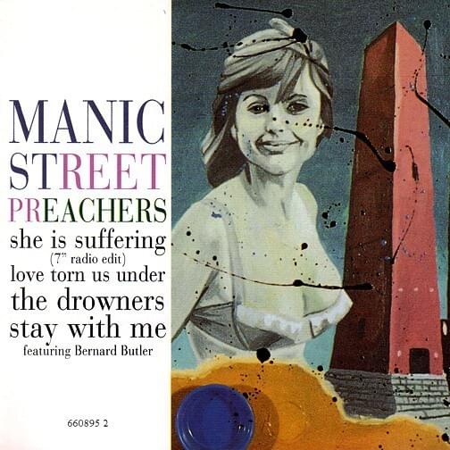 Album cover art for "Love Torn Us Under" by Manic Street Preachers