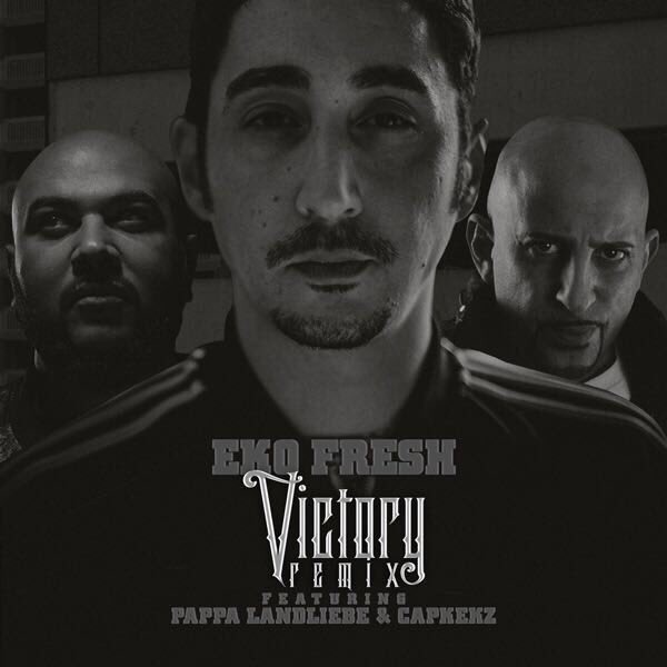Album cover art for "Victory Remix" by Eko Fresh & Capkekz & Pappa Landliebe