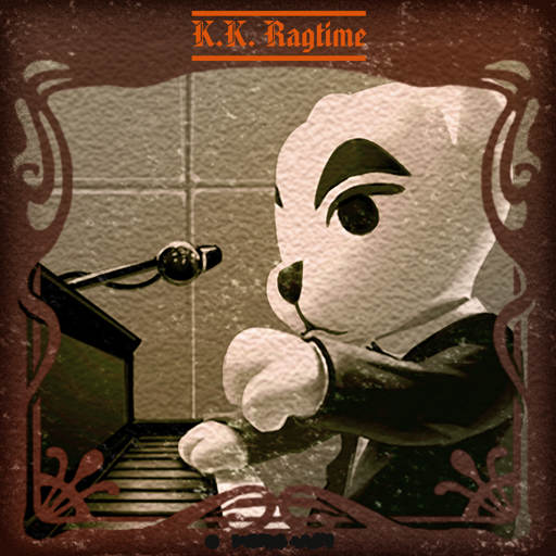 Album cover art for "ラグタイム (K.K. Ragtime)" by K.K. Slider