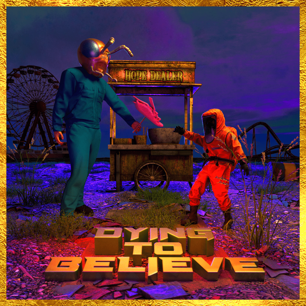 Album cover art for "Dying to Believe" by Papa Roach