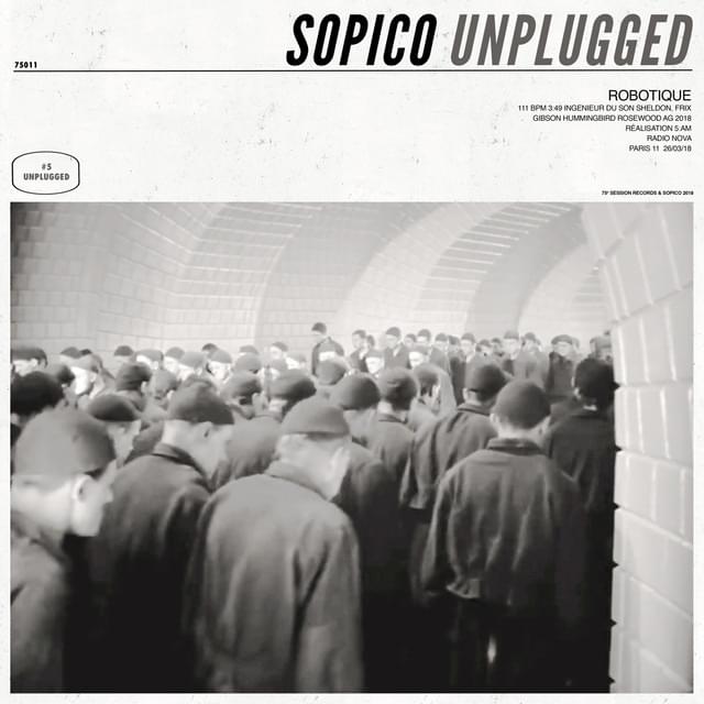Album cover art for "Unplugged #5: Robotique" by Sopico