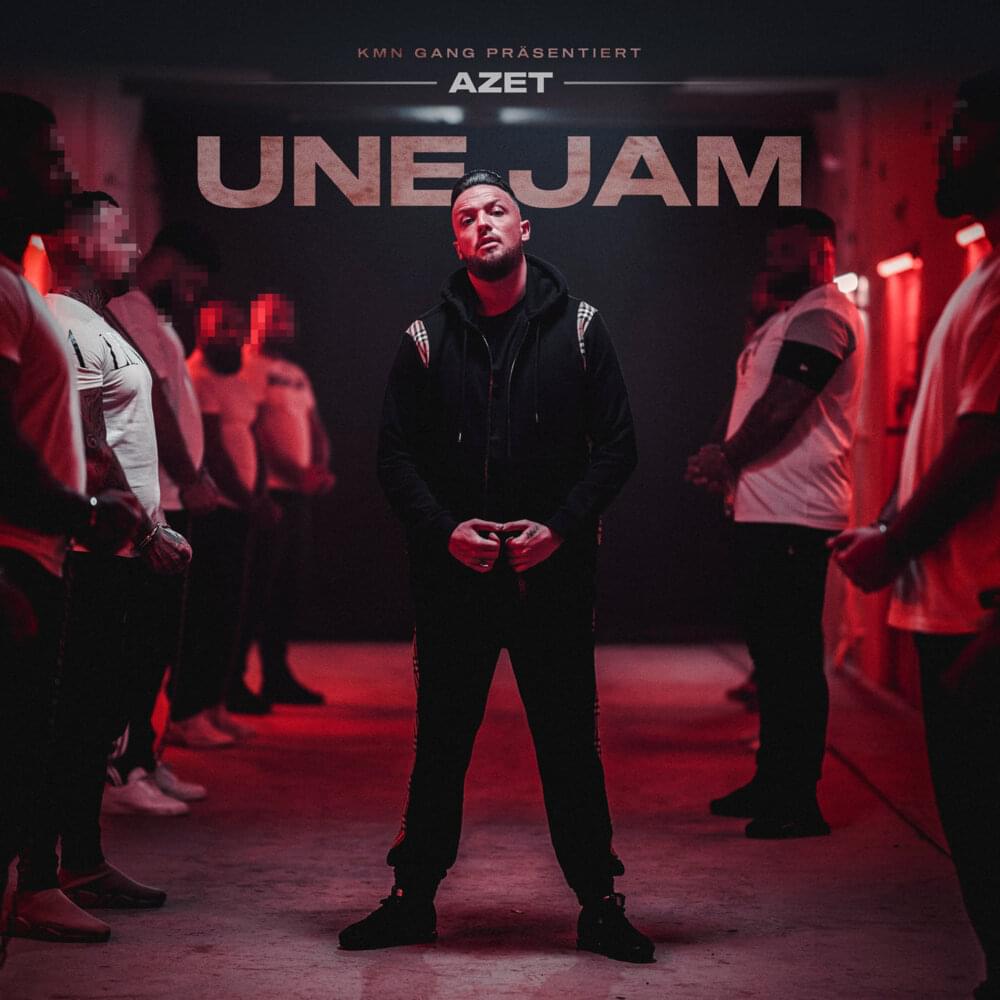 Album cover art for "Une jam" by Azet