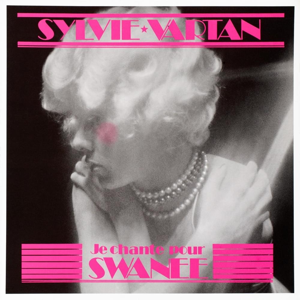 Album cover art for "Je chante pour Swanee" by Sylvie Vartan