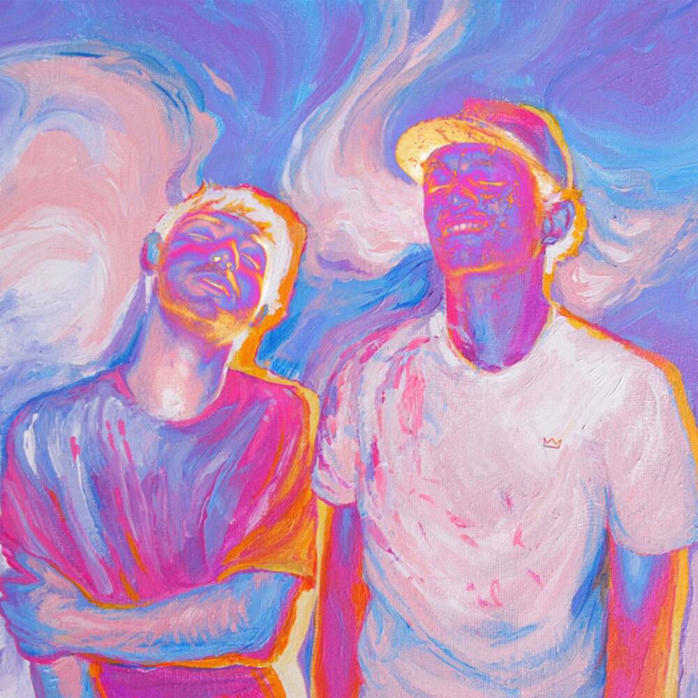 Album cover art for "Hole In My Heart" by Louis The Child