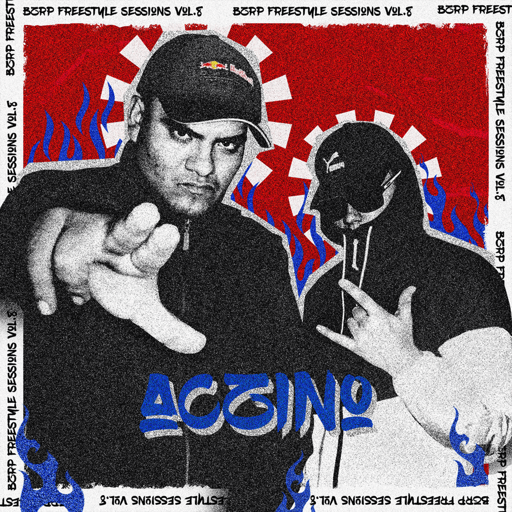 Album cover art for "Aczino: Bzrp Freestyle Sessions, Vol. 8" by Bizarrap