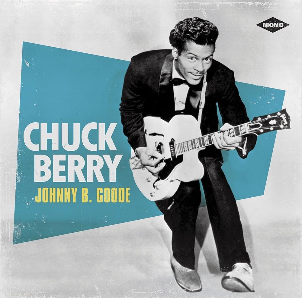 Album cover art for "Johnny B. Goode" by Chuck Berry