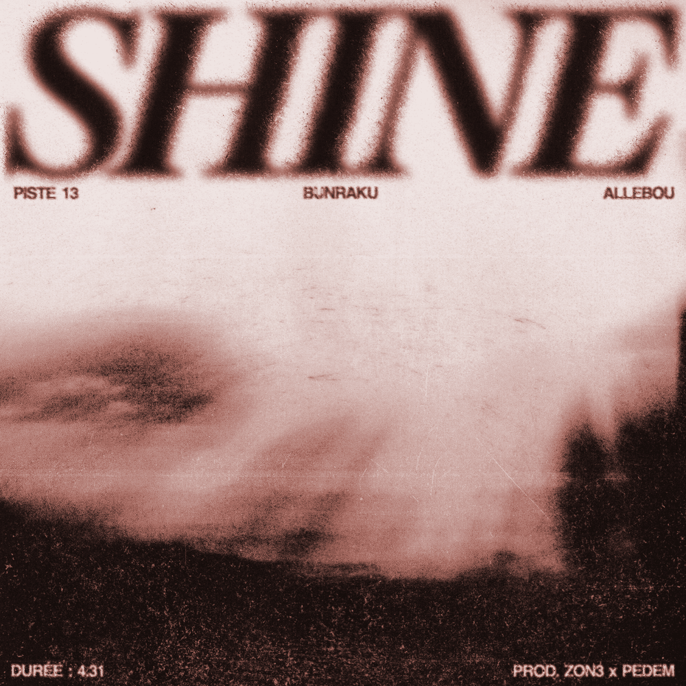 Album cover art for "Shine." by Allebou