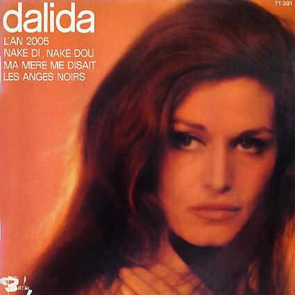 Album cover art for "L’an 2005" by Dalida
