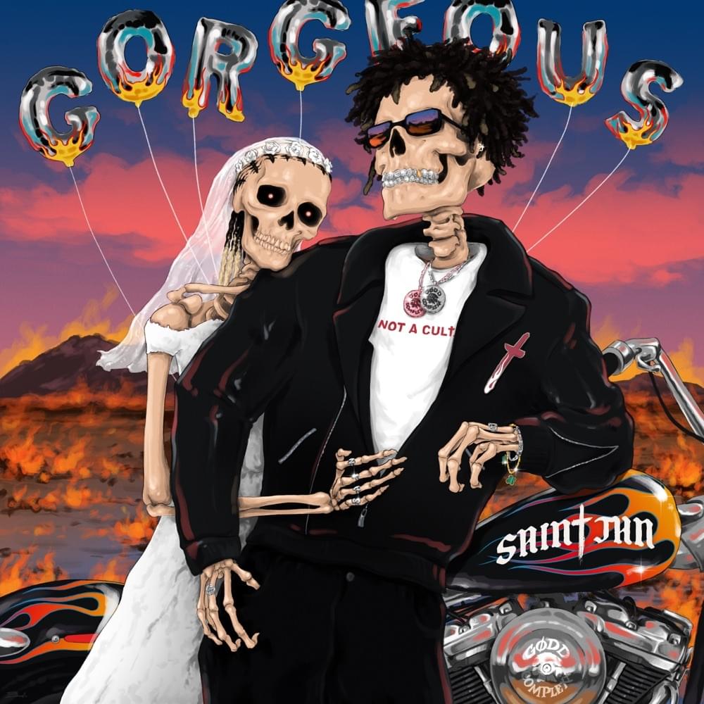 Album cover art for "Gorgeous" by SAINt JHN