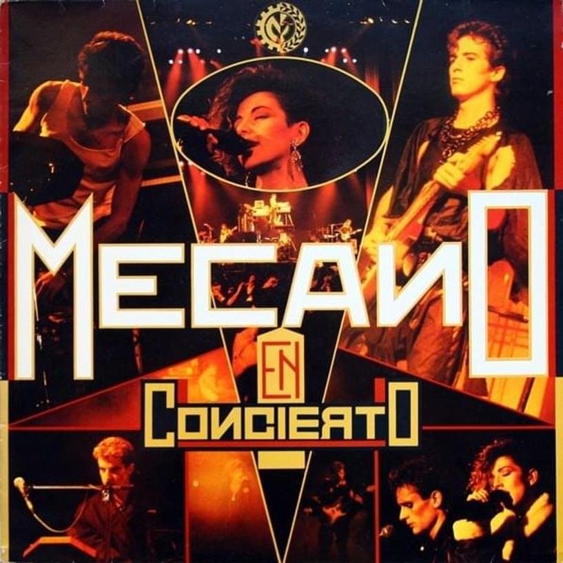 Album cover art for "Aire [En Concierto]" by Mecano