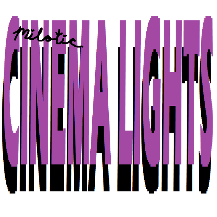 Album cover art for "CINEMA LIGHTS" by ghostholding