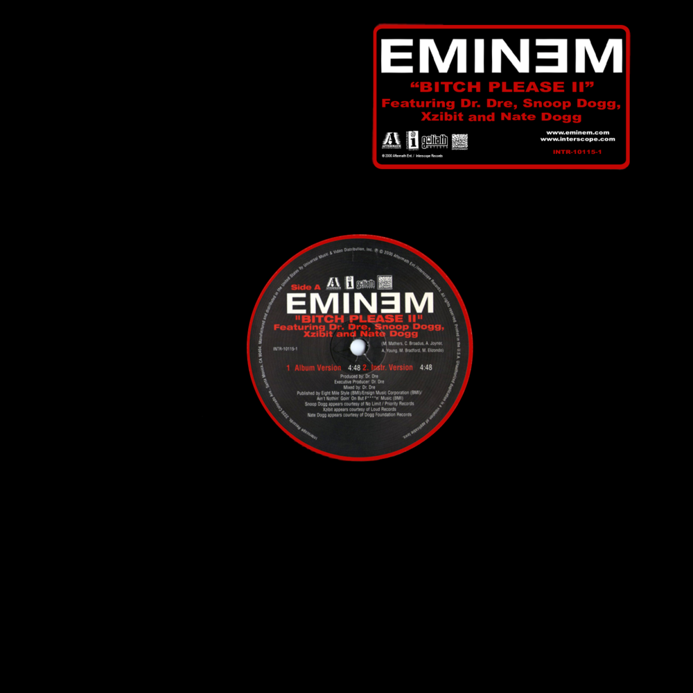 Album cover art for "Bitch Please 2" by Eminem & Dr. Dre & Snoop Dogg & Nate Dogg & Xzibit