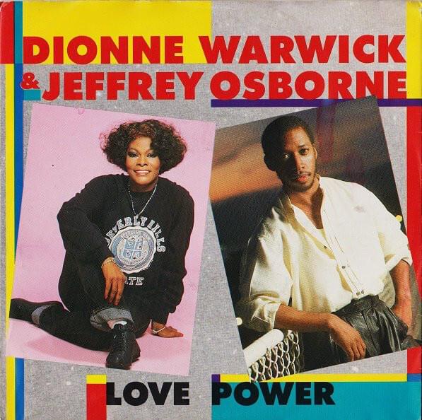 Album cover art for "Love Power" by Dionne Warwick & Jeffrey Osborne