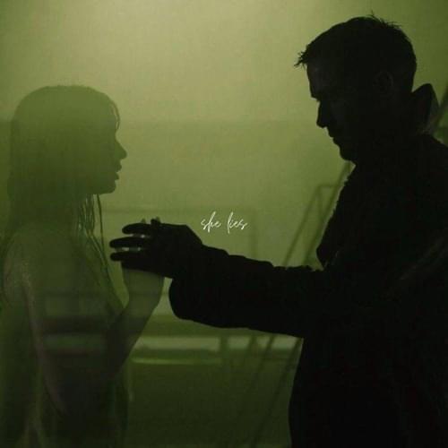 Album cover art for "she lies" by xtsy* & heyvelli