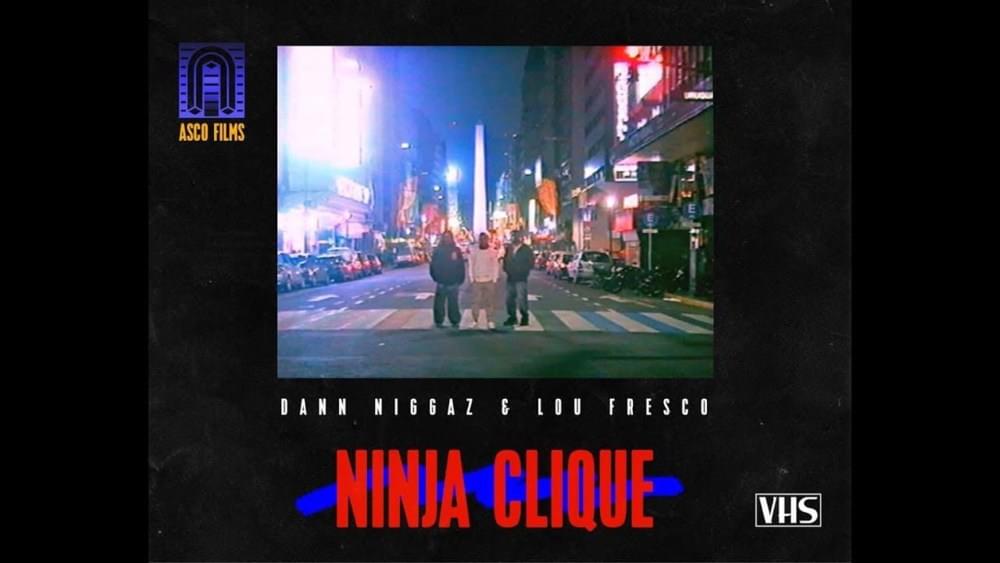 Album cover art for "Ninja Clique" by Dann Niggaz