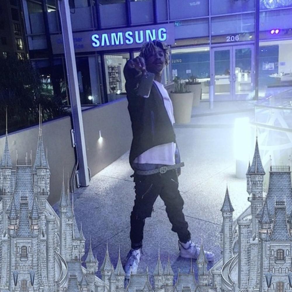 Album cover art for "Wait Hollup" by Lil Tracy