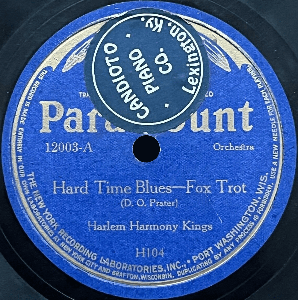 Hard Time Blues by Harlem Harmony Kings