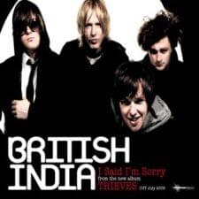 Album cover art for "I Said I’m Sorry" by British India