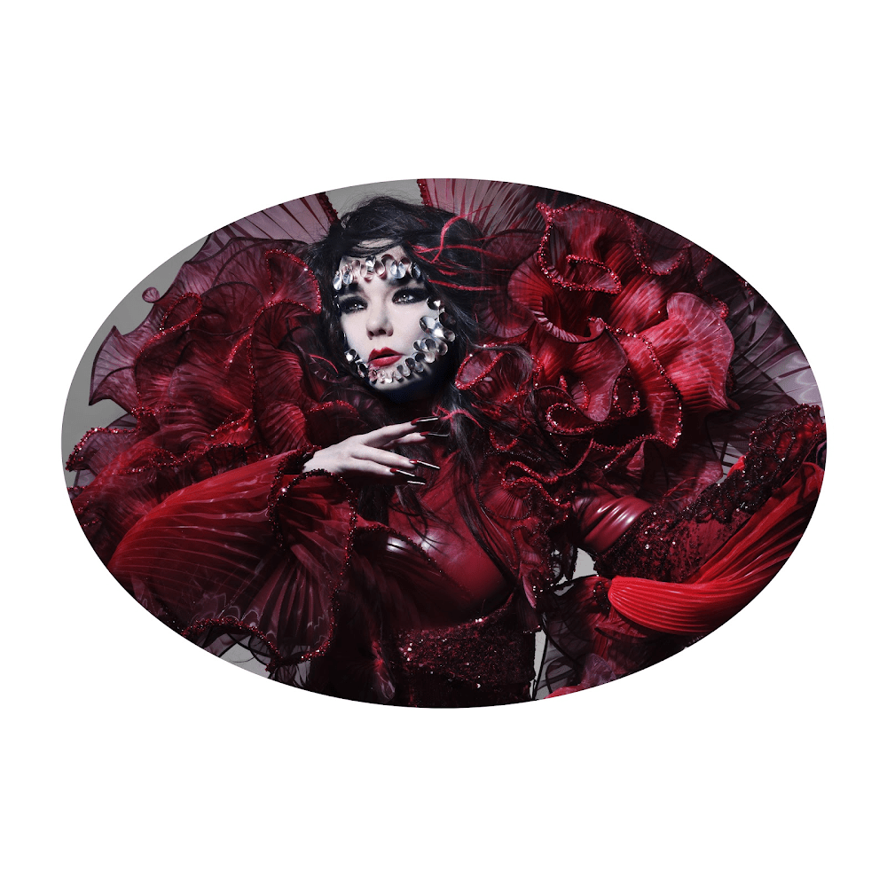 Album cover art for "Ovule" by Björk
