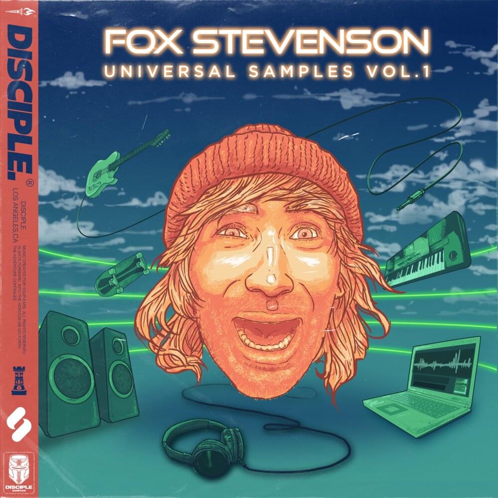 Album cover art for "Universal Samples Vol. 1" by Disciple Recordings