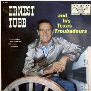 Album cover art for "It’s A Lonely World" by Ernest Tubb
