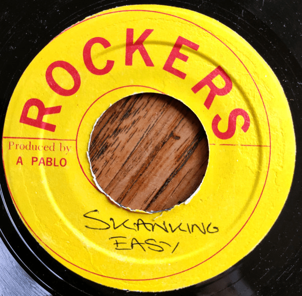 Album cover art for "Skanking Easy" by Augustus Pablo