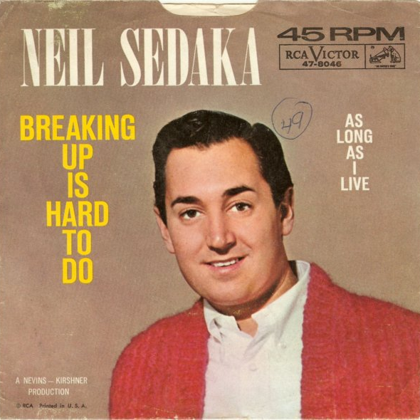 Album cover art for "As Long As I Live" by Neil Sedaka