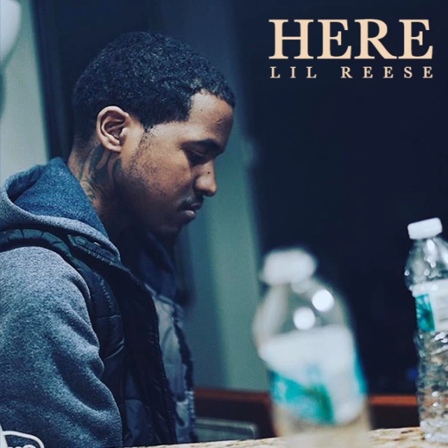 Album cover art for "Here" by Lil Reese