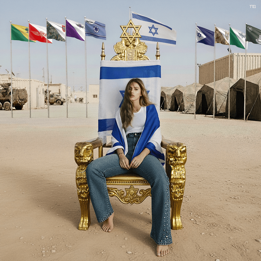 Album cover art for "Papi - פאפי" by Odeya - אודיה