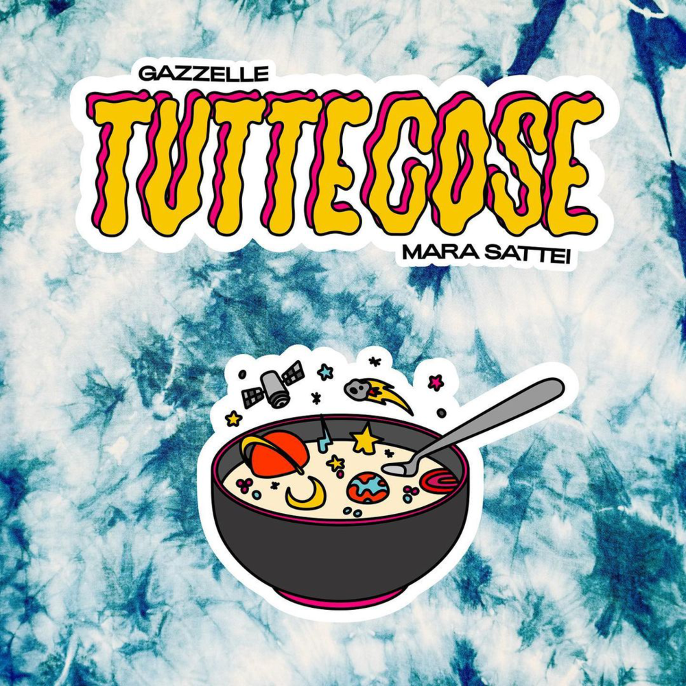 Album cover art for "Tuttecose" by Gazzelle & Mara Sattei