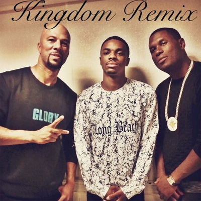 Album cover art for "Kingdom Remix" by Common & Vince Staples & Jay Electronica