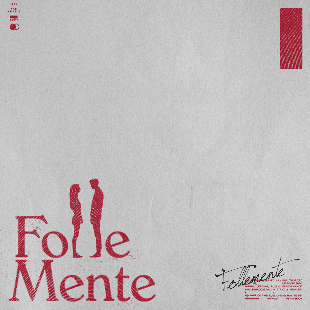 Album cover art for "Follemente (from the motion picture “FolleMente”)" by Levante