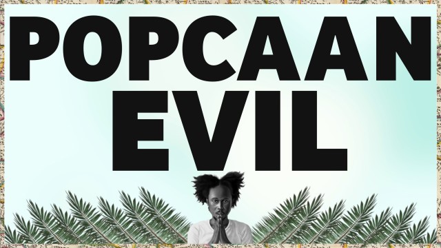 Album cover art for "Evil" by Popcaan