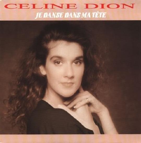 Album cover art for "Je danse dans ma tête" by Céline Dion