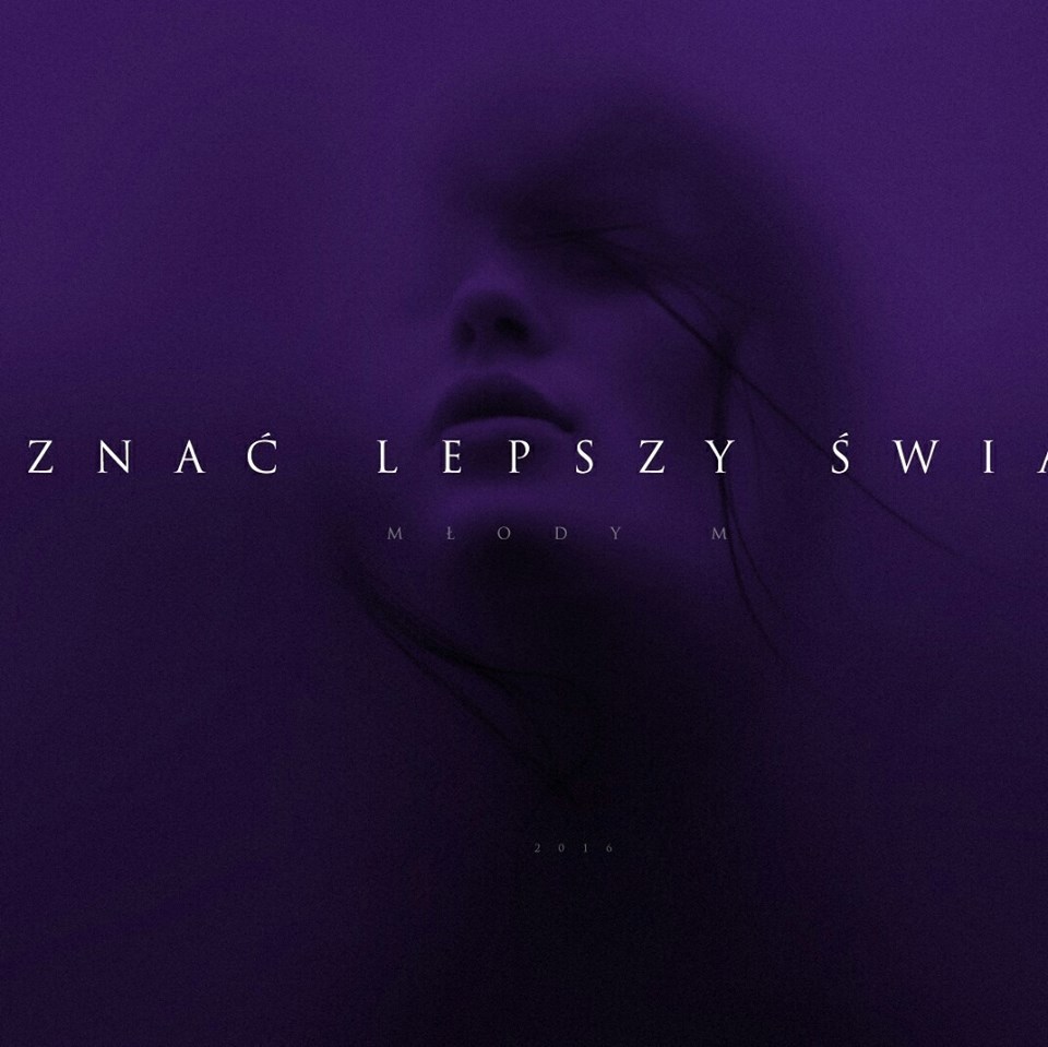 Album cover art for "Znać lepszy świat" by Młody M