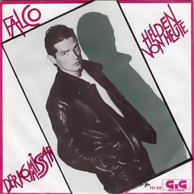 Album cover art for "Helden von heute" by Falco