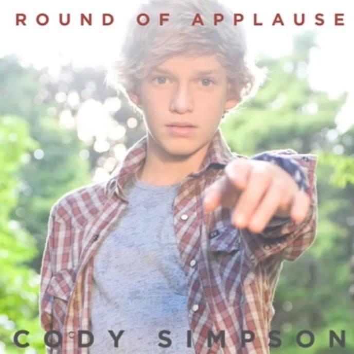 Album cover art for "Round of Applause" by Cody Simpson