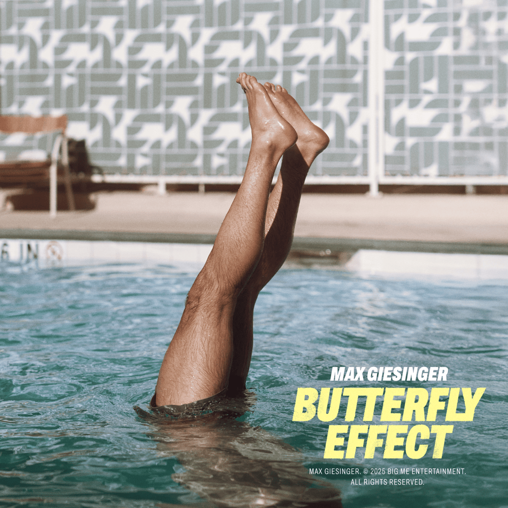 Album cover art for "Butterfly Effect" by Max Giesinger