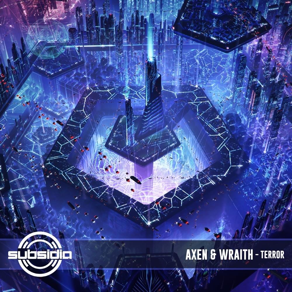 Album cover art for "Terror" by AXEN & WRAITH