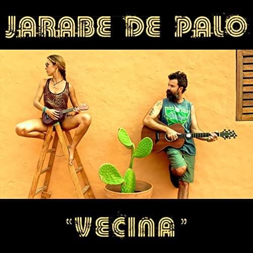 Album cover art for "Vecina" by Jarabe de Palo & Leiva