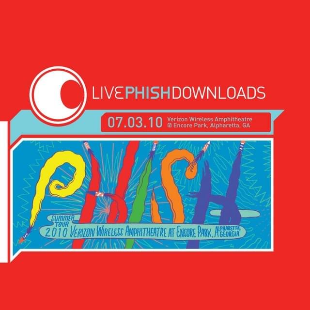 Cover image for Live Phish Downloads 07.03.10