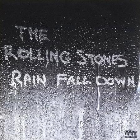 Album cover art for "Rain Fall Down" by The Rolling Stones