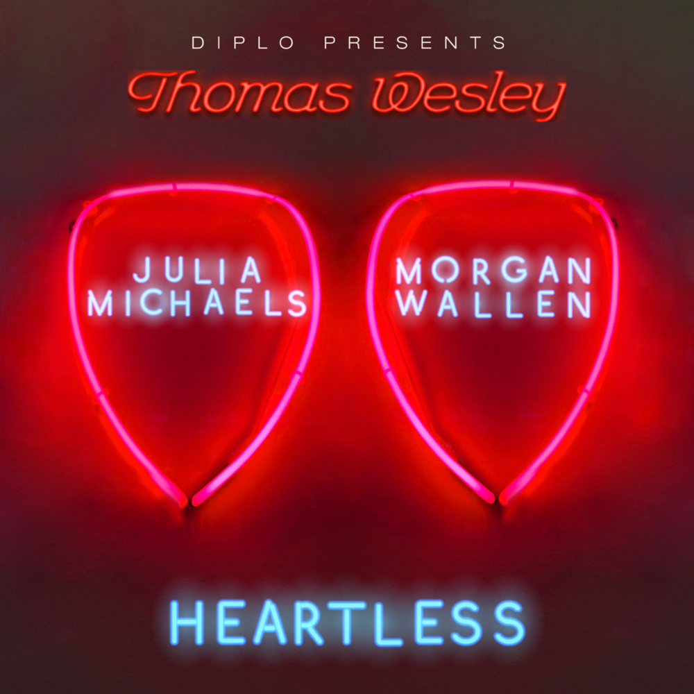 Album cover art for "Heartless" by Diplo & Morgan Wallen