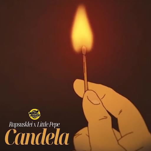 Album cover art for "Candela" by Rapsusklei & Little Pepe
