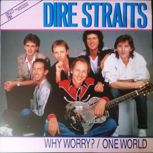 Album cover art for "Why Worry?" by Dire Straits