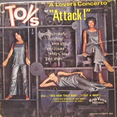 Album cover art for "A Lover’s Concerto" by The Toys (Trio)